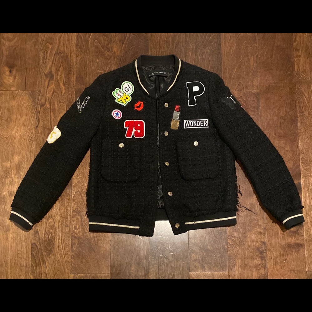 ZARA Woman Jacket with Patches